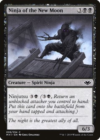 Ninja of the New Moon [Modern Horizons] | North Game Den