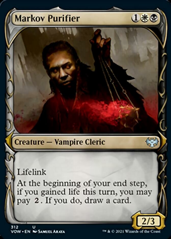 Markov Purifier (Showcase Fang Frame) [Innistrad: Crimson Vow] | North Game Den