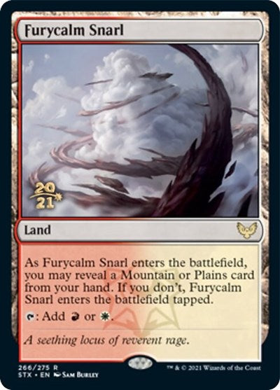Furycalm Snarl [Strixhaven: School of Mages Prerelease Promos] | North Game Den