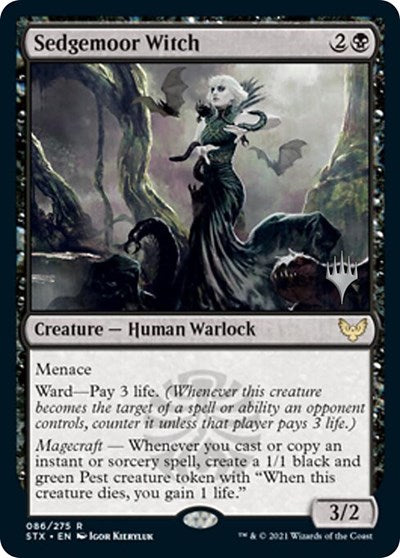 Sedgemoor Witch (Promo Pack) [Strixhaven: School of Mages Promos] | North Game Den