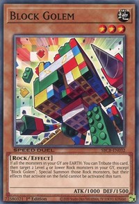 Block Golem [SBCB-EN032] Common | North Game Den