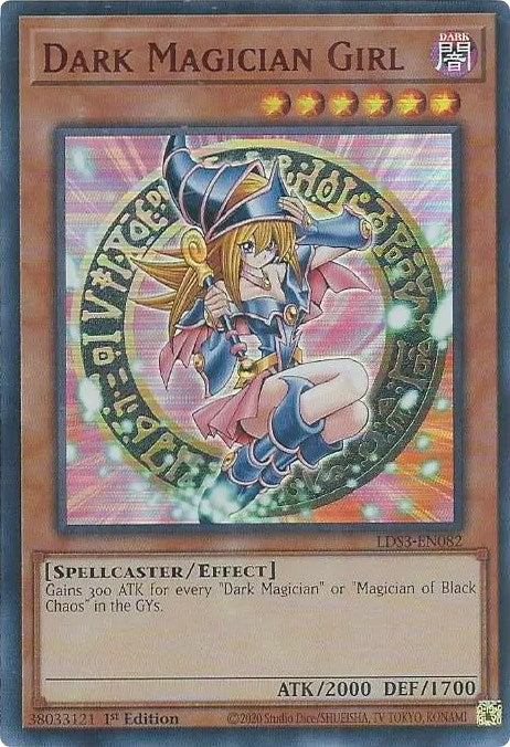 Dark Magician Girl (Red) [LDS3-EN082] Ultra Rare | North Game Den