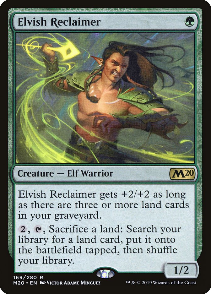 Elvish Reclaimer [Core Set 2020] | North Game Den