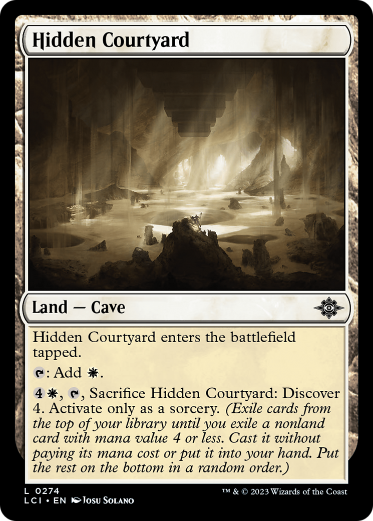 Hidden Courtyard [The Lost Caverns of Ixalan] | North Game Den