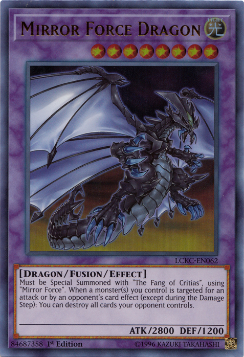 Mirror Force Dragon [LCKC-EN062] Ultra Rare | North Game Den