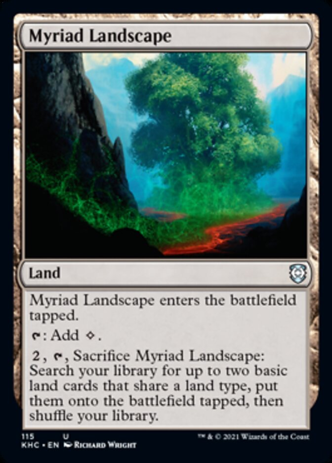 Myriad Landscape [Kaldheim Commander] | North Game Den