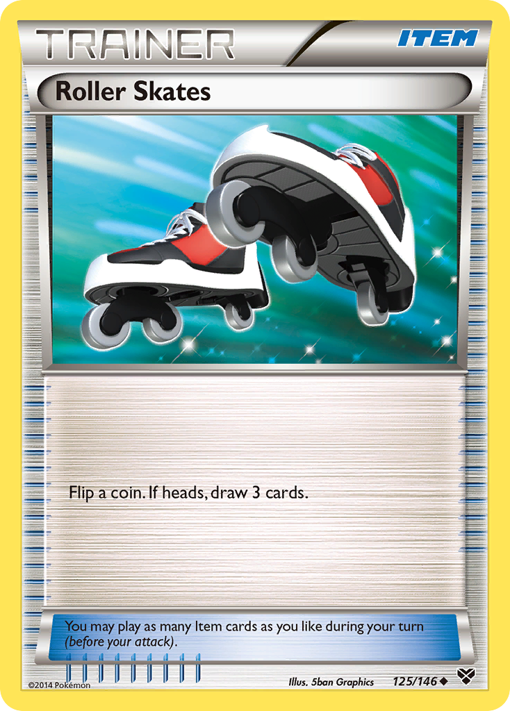 Roller Skates (125/146) [XY: Base Set] | North Game Den