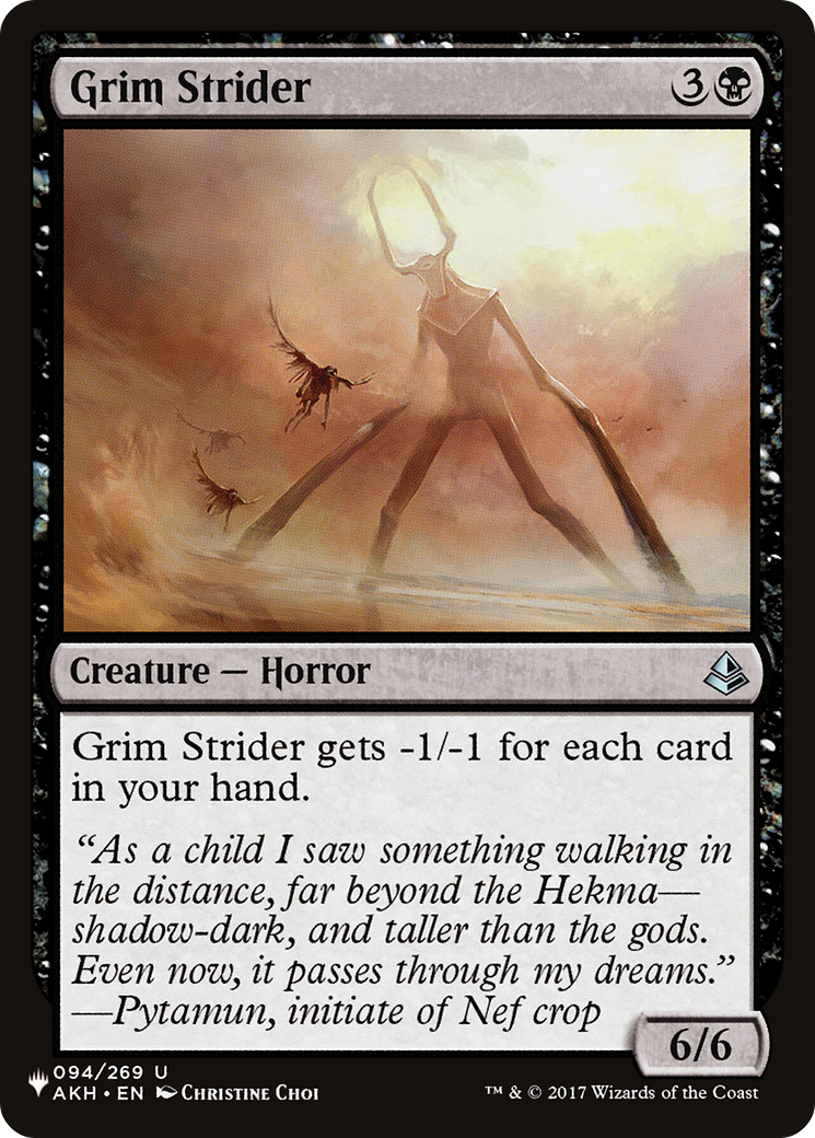Grim Strider [The List] | North Game Den