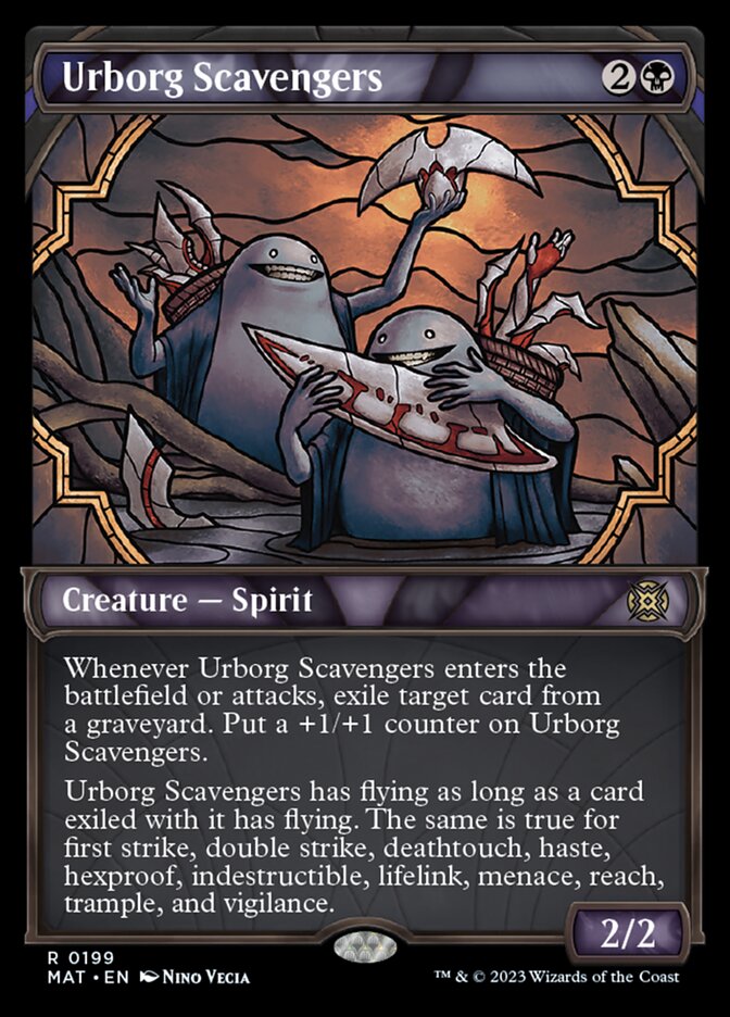 Urborg Scavengers (Showcase Halo Foil) [March of the Machine: The Aftermath] | North Game Den