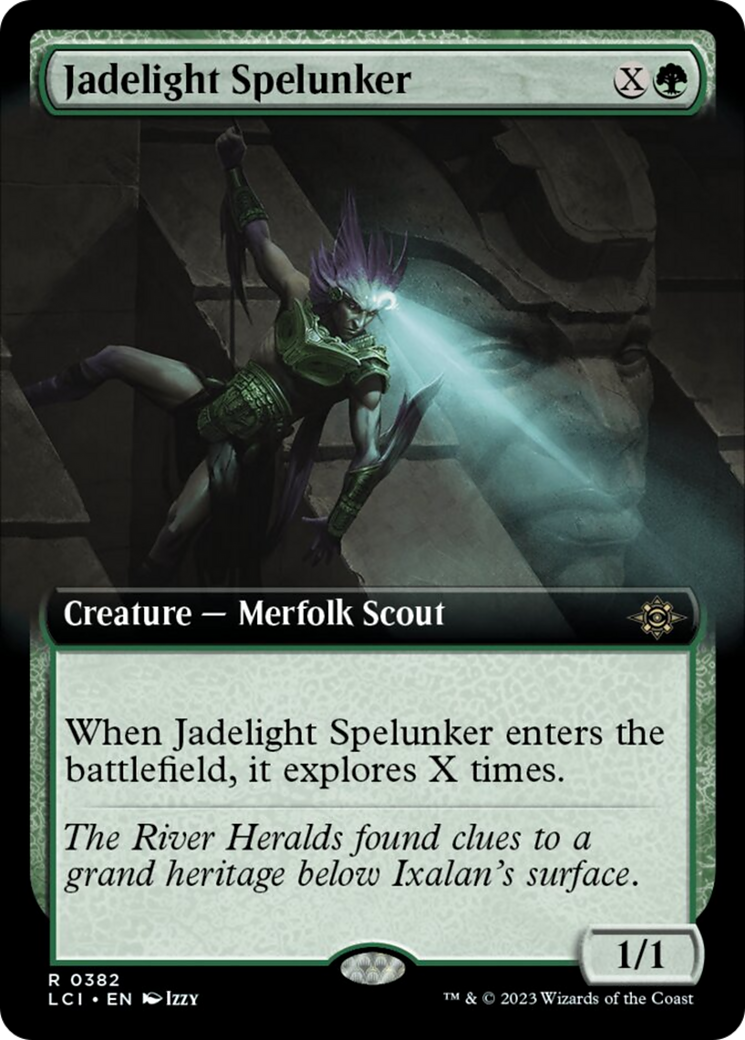 Jadelight Spelunker (Extended Art) [The Lost Caverns of Ixalan] | North Game Den