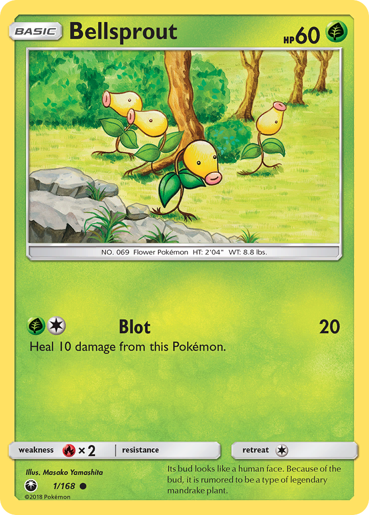 Bellsprout (1/168) [Sun & Moon: Celestial Storm] | North Game Den