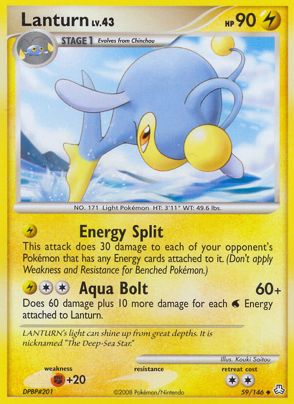 Lanturn (59/146) [Diamond & Pearl: Legends Awakened] | North Game Den