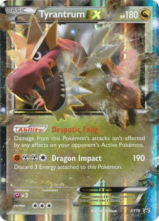 Tyrantrum EX (XY70) (Jumbo Card) [XY: Black Star Promos] | North Game Den