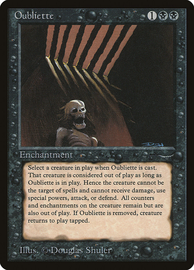 Oubliette (Light Mana Cost) [Arabian Nights] | North Game Den