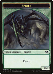 Saproling // Spider Double-Sided Token [Commander 2015 Tokens] | North Game Den