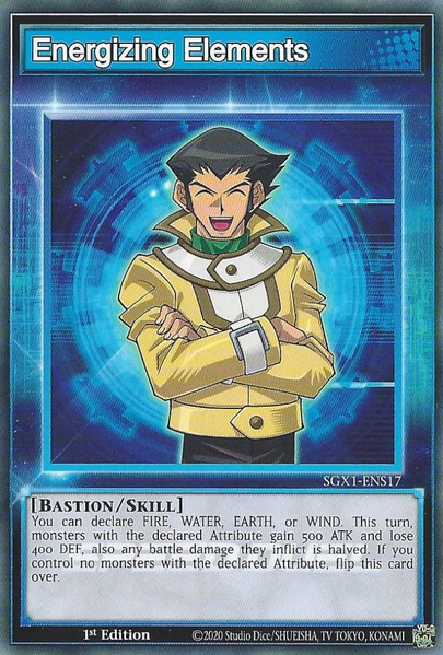Energizing Elements [SGX1-ENS17] Common | North Game Den