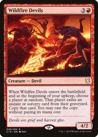 Wildfire Devils [Commander 2019] | North Game Den