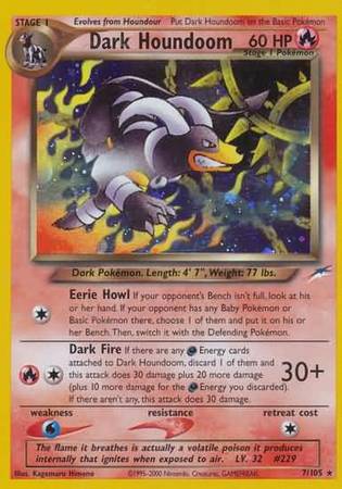 Dark Houndoom (7/105) [Neo Destiny Unlimited] | North Game Den