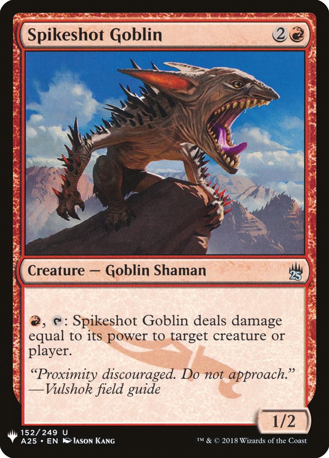 Spikeshot Goblin [Mystery Booster] | North Game Den