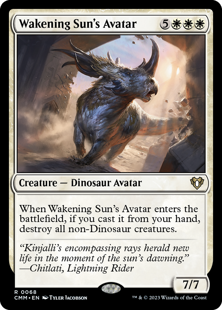 Wakening Sun's Avatar [Commander Masters] | North Game Den