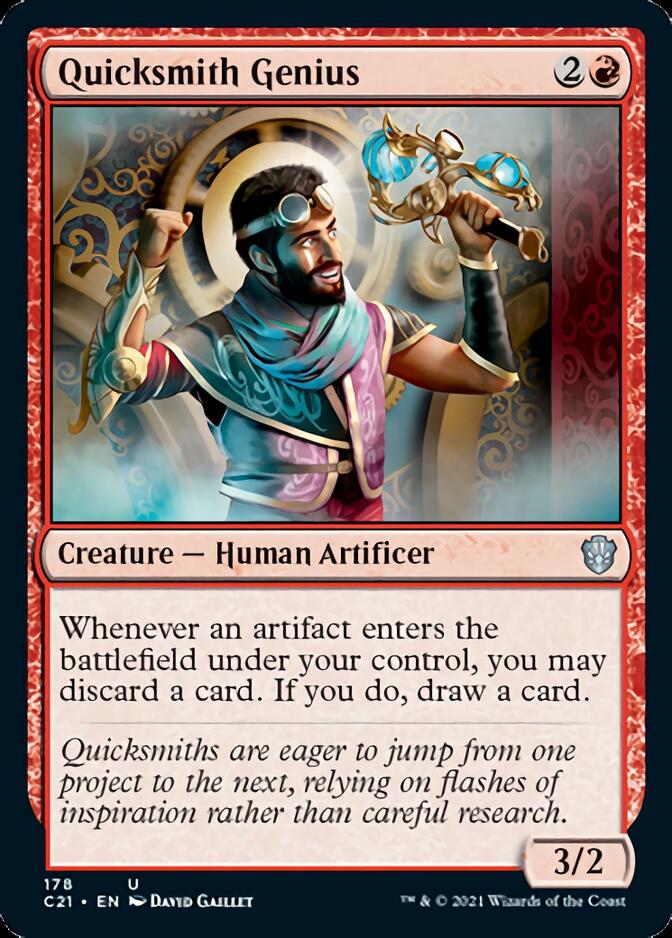 Quicksmith Genius [Commander 2021] | North Game Den