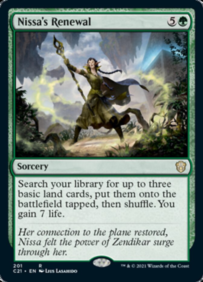 Nissa's Renewal [Commander 2021] | North Game Den