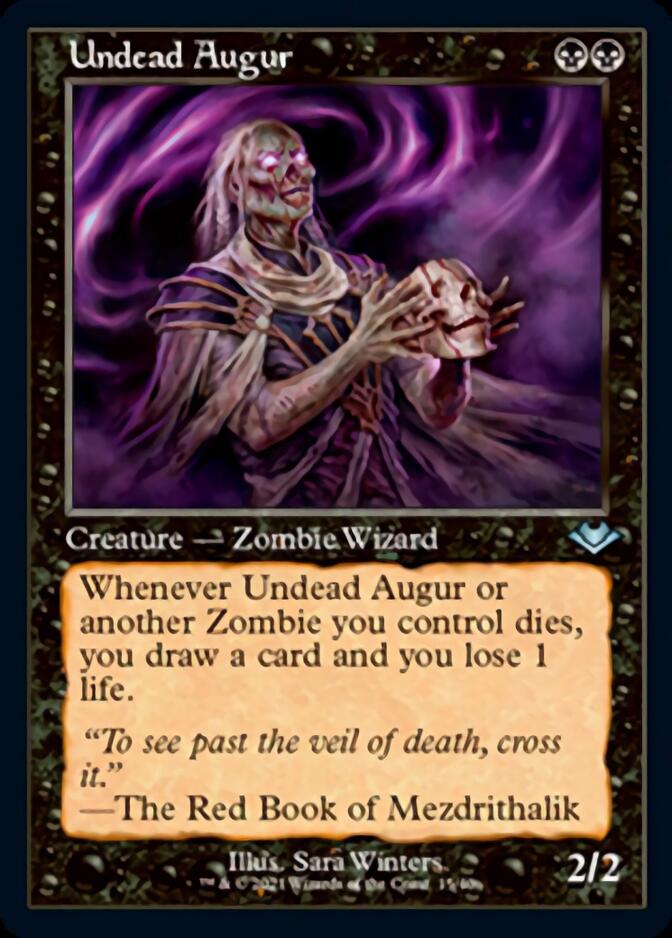 Undead Augur (Retro Foil Etched) [Modern Horizons 2] | North Game Den