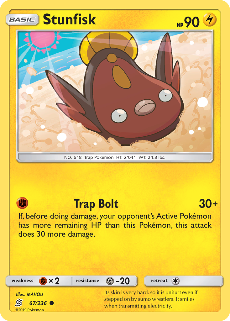Stunfisk (67/236) [Sun & Moon: Unified Minds] | North Game Den