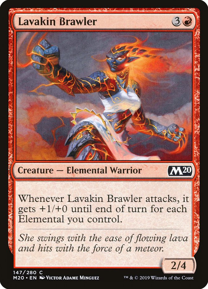 Lavakin Brawler [Core Set 2020] | North Game Den