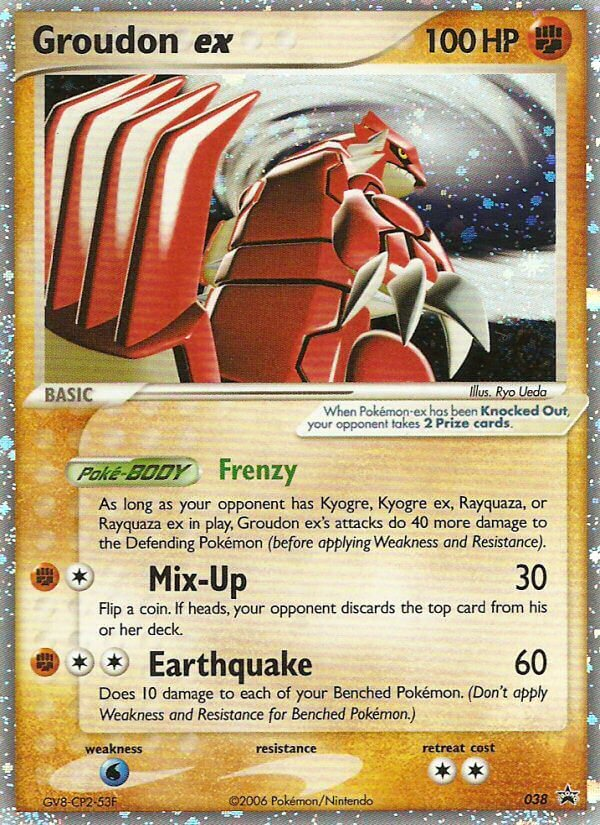 Groudon ex (038) [Nintendo: Black Star Promos] | North Game Den