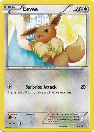 Eevee (21/30) [XY: Trainer Kit - Sylveon] | North Game Den