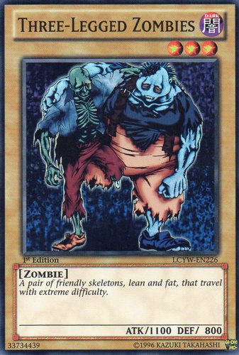 Three-Legged Zombies [LCYW-EN226] Super Rare | North Game Den