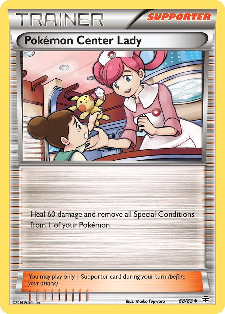 Pokemon Center Lady (68/83) [XY: Generations] | North Game Den