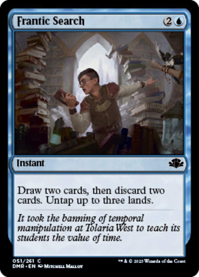 Frantic Search [Dominaria Remastered] | North Game Den