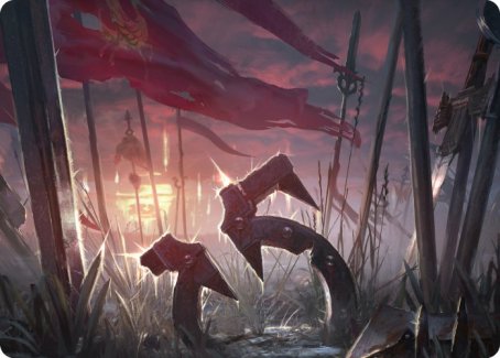 Field of Ruin Art Card [Innistrad: Midnight Hunt Art Series] | North Game Den