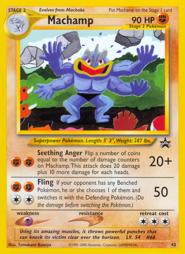 Machamp (43) [Wizards of the Coast: Black Star Promos] | North Game Den