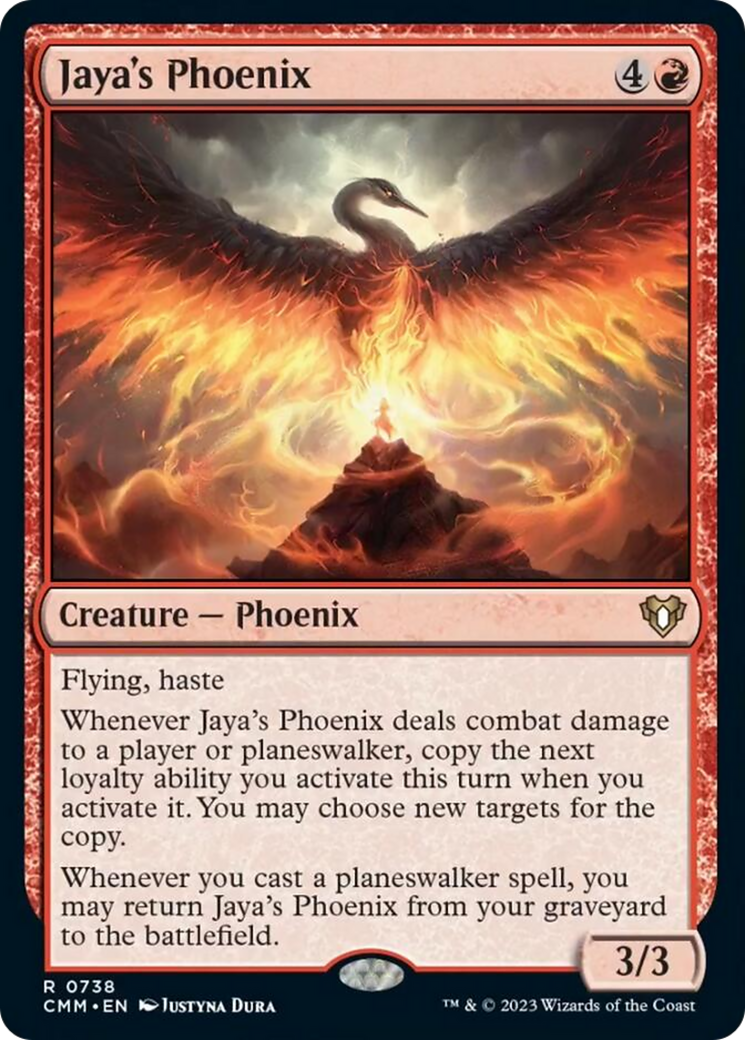 Jaya's Phoenix [Commander Masters] | North Game Den