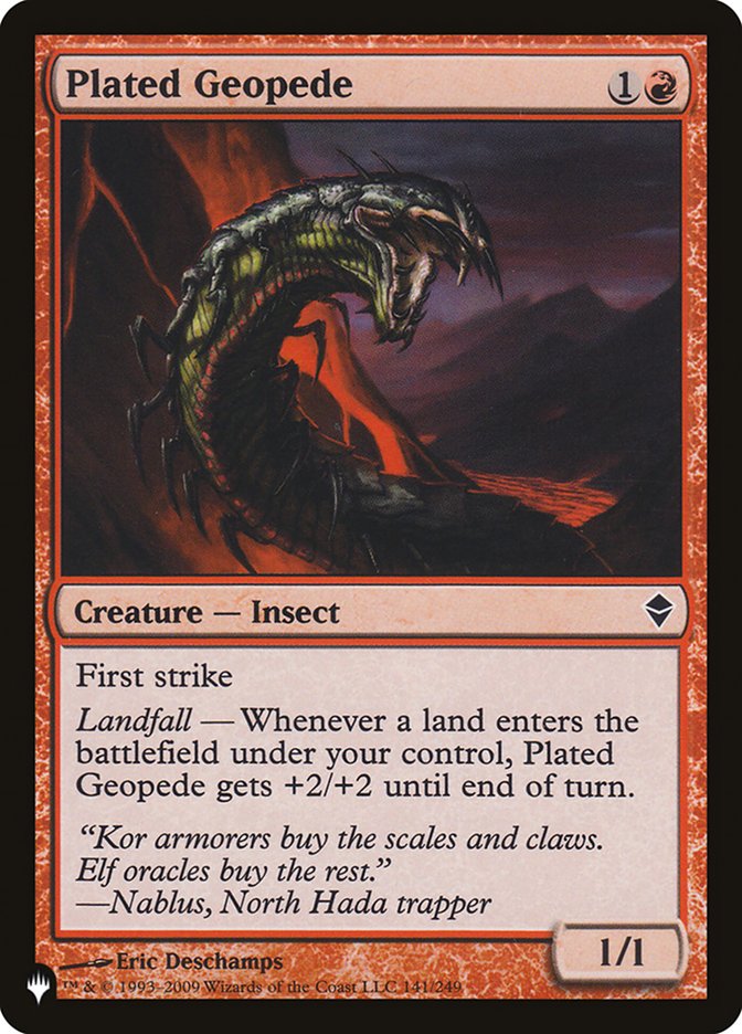 Plated Geopede [The List] | North Game Den