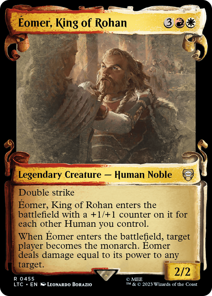 Eomer, King of Rohan [The Lord of the Rings: Tales of Middle-Earth Commander Showcase Scrolls] | North Game Den