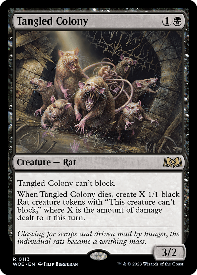 Tangled Colony [Wilds of Eldraine] | North Game Den