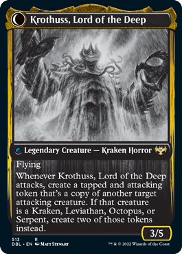 Runo Stromkirk // Krothuss, Lord of the Deep [Innistrad: Double Feature] | North Game Den