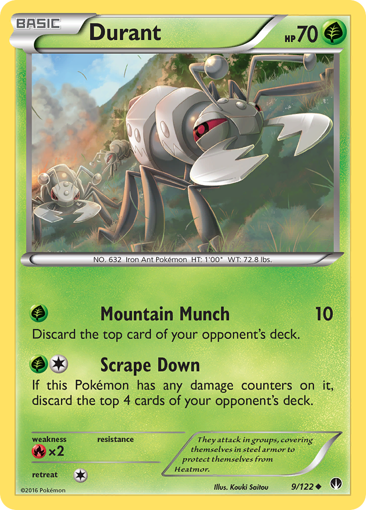 Durant (9/122) [XY: BREAKpoint] | North Game Den