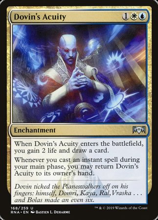 Dovin's Acuity [Ravnica Allegiance] | North Game Den