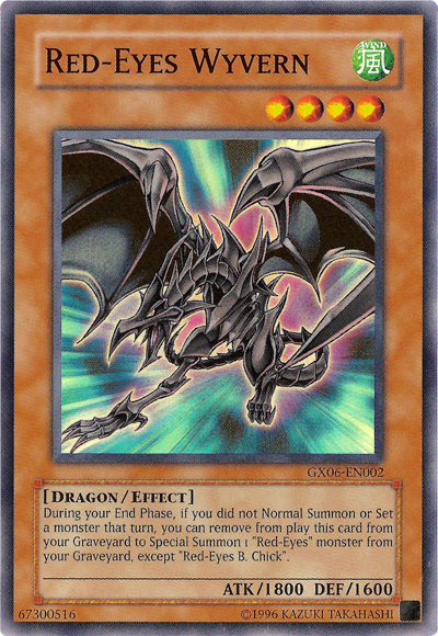 Red-Eyes Wyvern [GX06-EN002] Super Rare | North Game Den