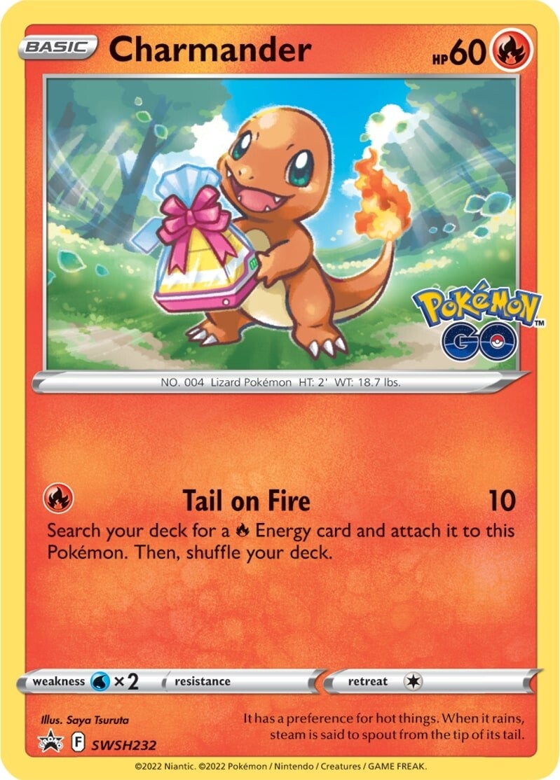 Charmander (SWSH232) [Sword & Shield: Black Star Promos] | North Game Den