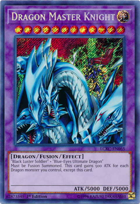 Dragon Master Knight [LCKC-EN065] Secret Rare | North Game Den