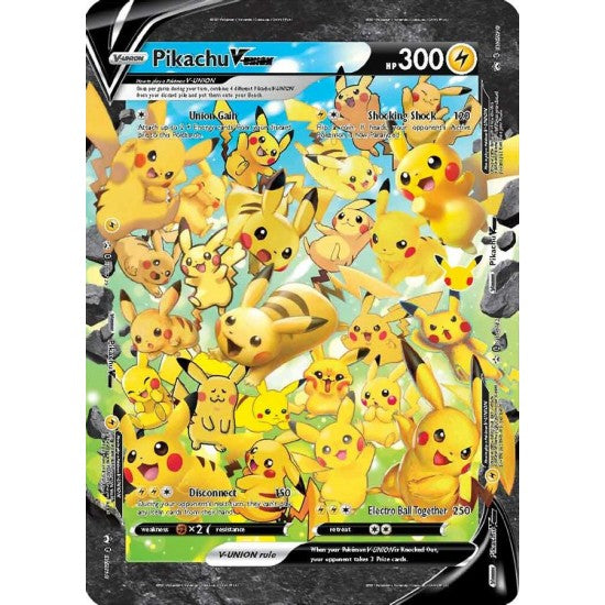 Pikachu V-UNION (Jumbo Card) [Sword & Shield: Black Star Promos] | North Game Den