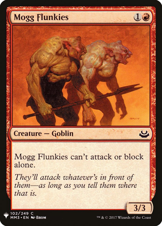 Mogg Flunkies [Mystery Booster] | North Game Den