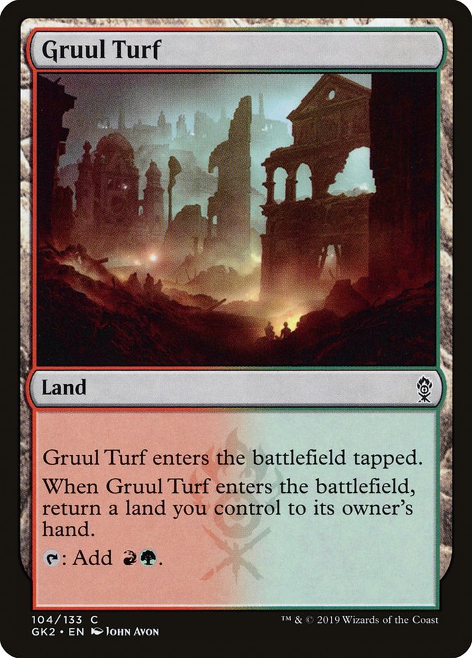 Gruul Turf [Ravnica Allegiance Guild Kit] | North Game Den