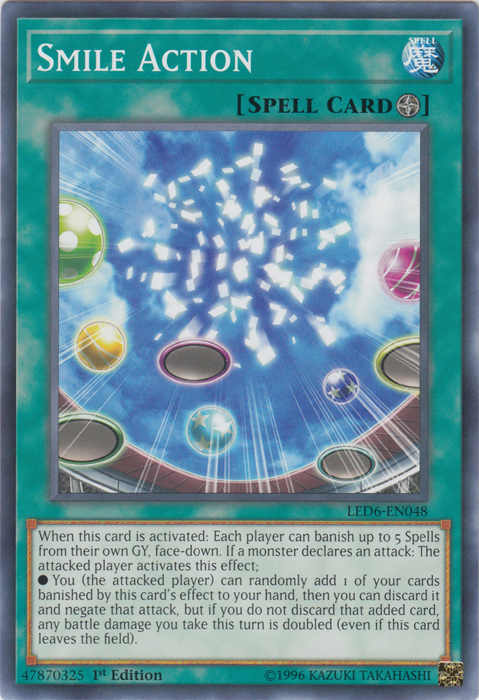 Smile Action [LED6-EN048] Common | North Game Den